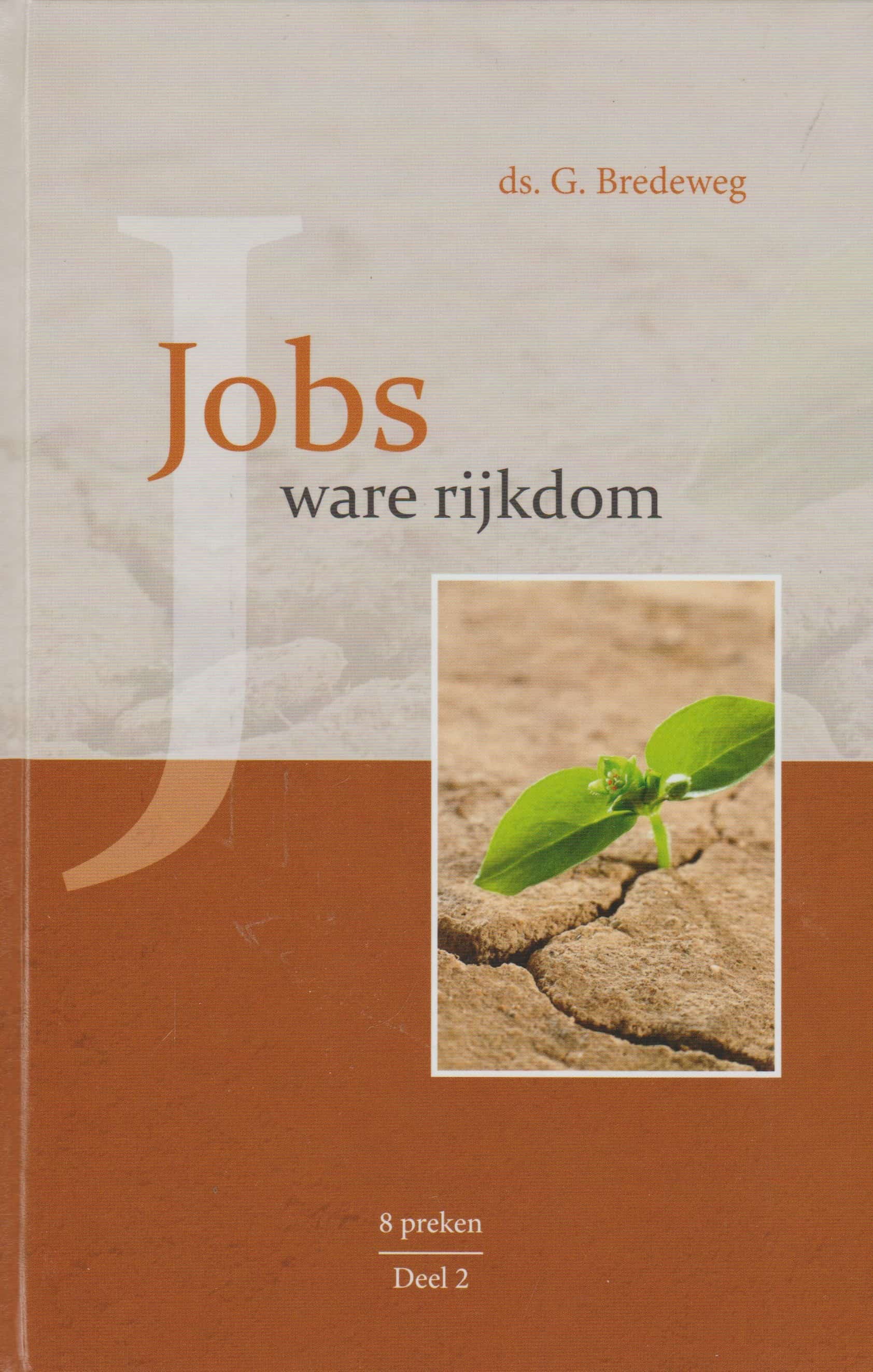 Bredeweg, ds. G.: Jobs ware rijkdom. 8 preken (nieuw en nu in de ...